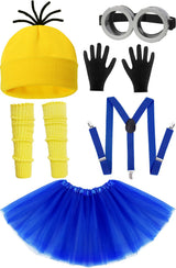 HEYFIZZ 6-Piece Costume Set – Durable Outdoor Halloween Wear for Community Parades and Patio Parties