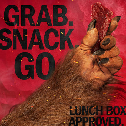 Jack Link's Beef Jerky Variety Pack - Original and Teriyaki - Pre- and Post-Workout Gym Bag Protein Refuel for Busy Professionals, 1.25 oz Each