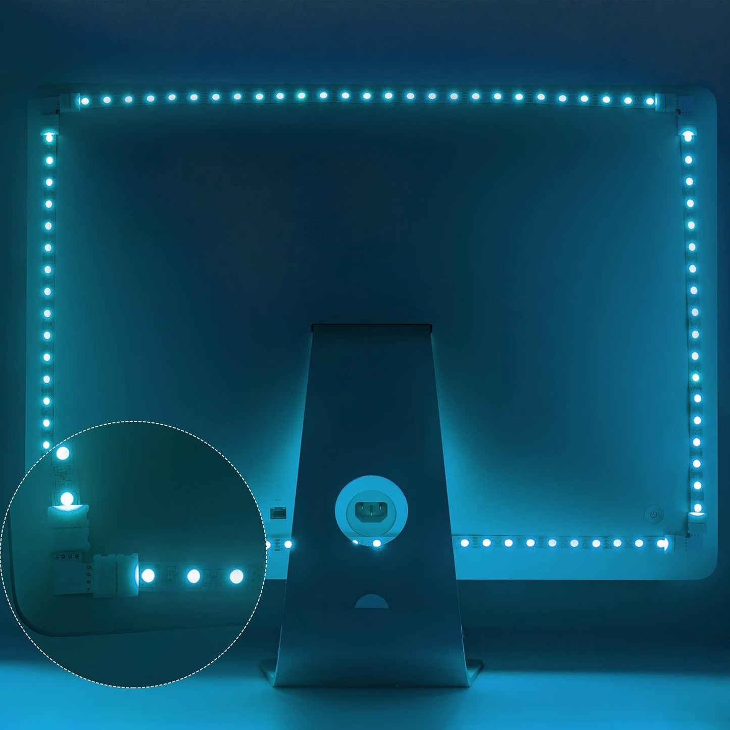 JACKYLED Minimal-Hardware LED Strip Corner Connectors for Clean Lines in Studio and Rental Space RGB Projects