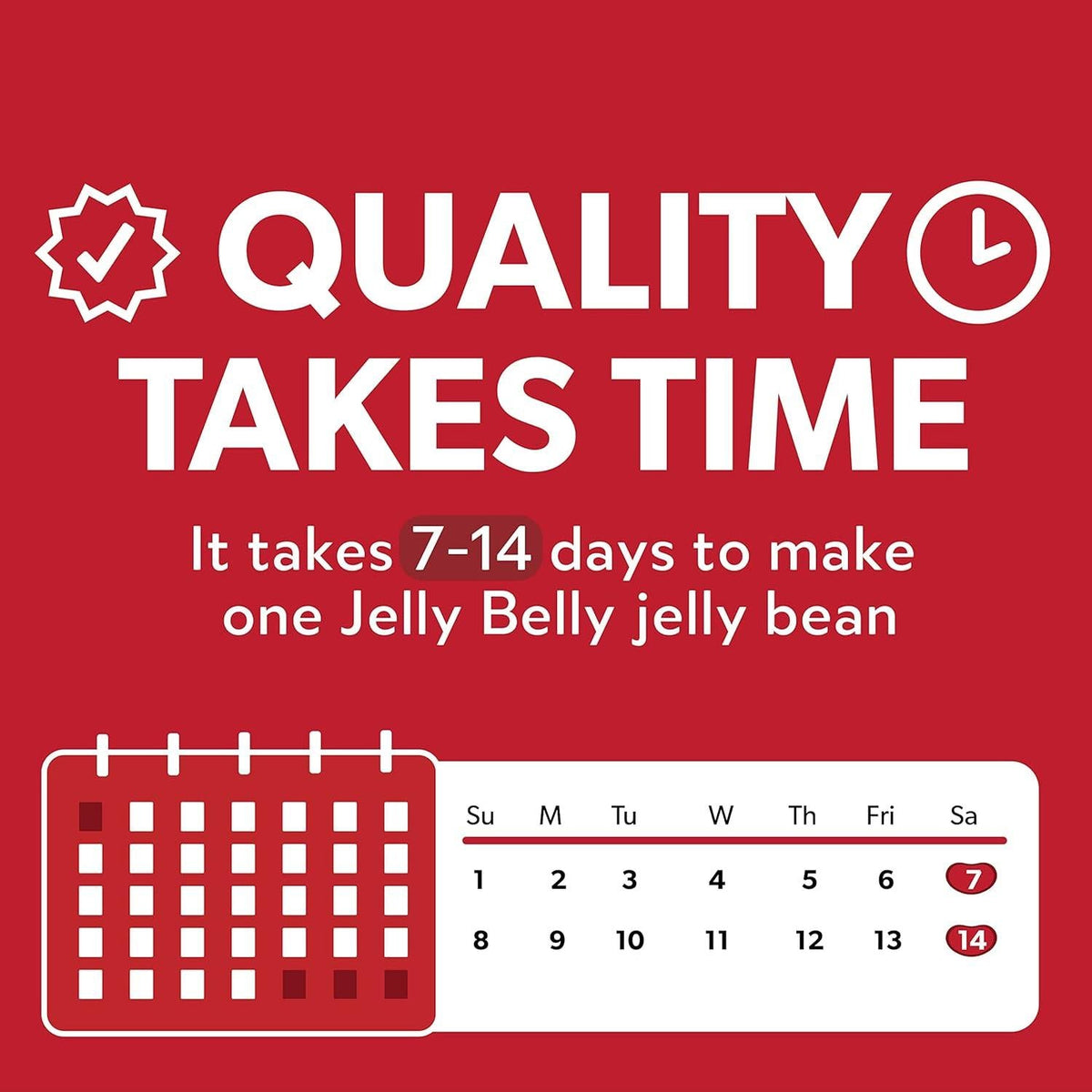 Jelly Belly 7UP Jelly Beans – Nut-Free Kids' Candy for Birthday Goody Bags, Lunchbox Surprises, and Party Favors, Resealable 1 lb