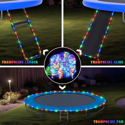 JMEXSUSS Family Safe Rope Lights – Battery Operated LED Lights for Kids Room, Nursery, and Holiday Tree