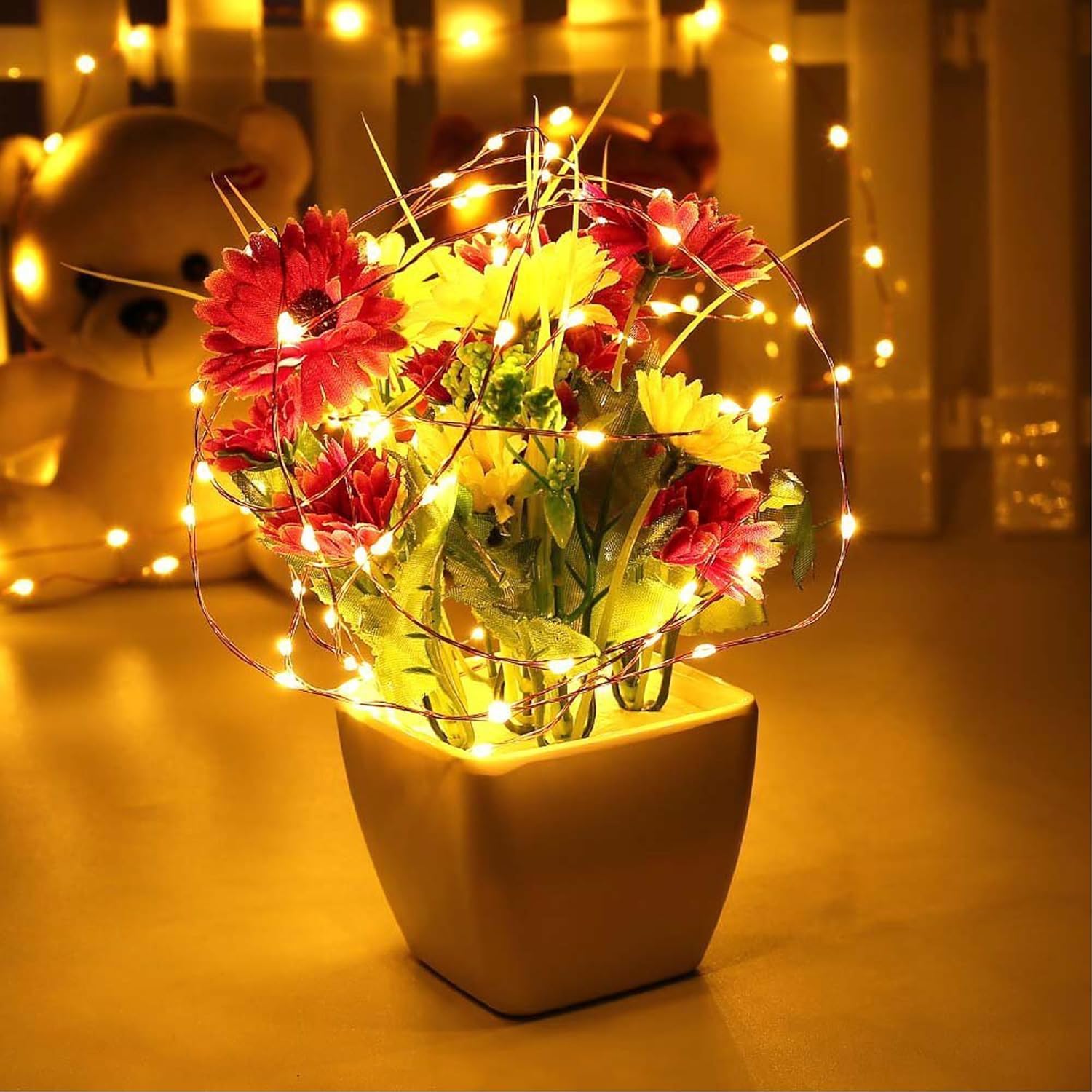 Joomer Cuttable Fairy Lights with Timer – Ready-to-Give Gift for Women, Indoor Decor Lighting for Any Room