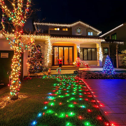 Joomer LED Christmas Lights – Weatherproof String Lights for Patio Dining and Garden Trees, Holiday Outdoor Lighting