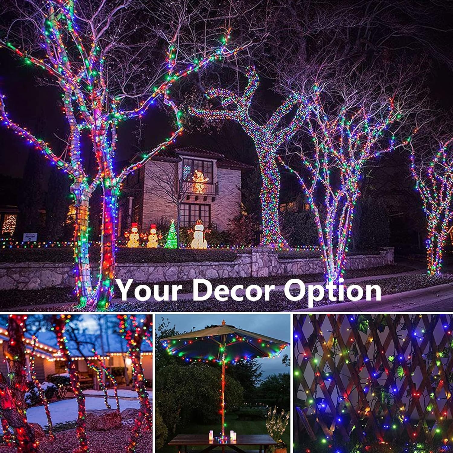 Joomer Solar String Lights – Cozy Indoor and Outdoor Home Decor Fairy Lights for Living Room, Bedroom, and Patio Ambiance