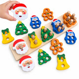Halloween Montessori Toys for 1 2 3 Year Olds – Wooden Counting Activity for Nursery and Playroom