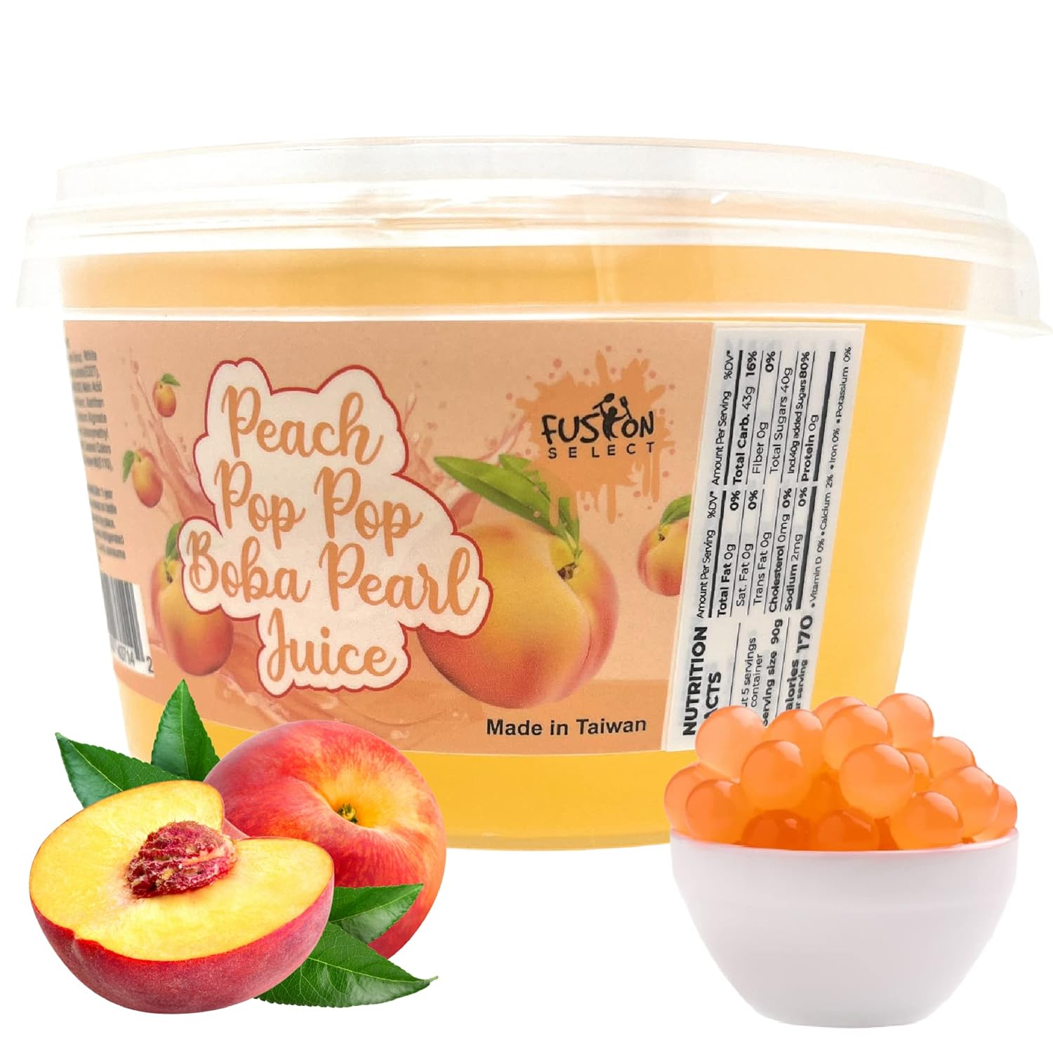 juicy pop texture that releases fruit flavor on burst