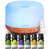 ASAKUKI Essential Oil Diffuser – Child-Friendly Nightlight Diffuser with Timer for Bedtime Routines