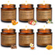 6 Pack Fall Candles