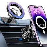 [Brand] Magnetic Car Phone Holder - Quick One-Hand Docking for Rideshare Drivers and Gig Workers, 360° Rotation