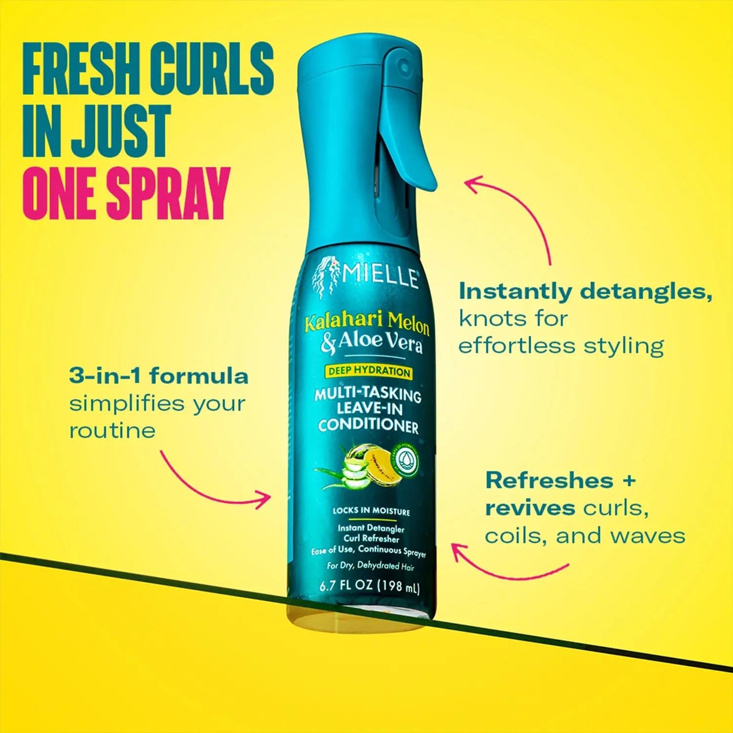 kalahari melon and aloe vera moisture blend targeting dry, frizz-prone hair