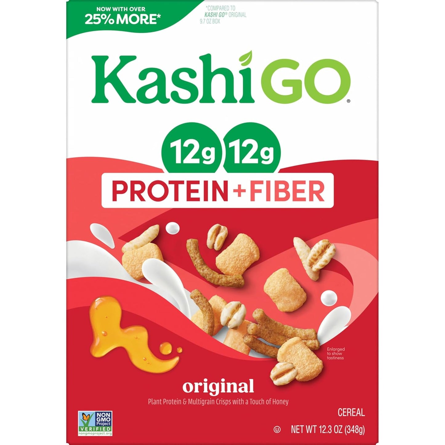 Kashi GO Original Protein Cereal – Heart-Healthy Low-Fat Bowl for Mindful Morning Nutrition