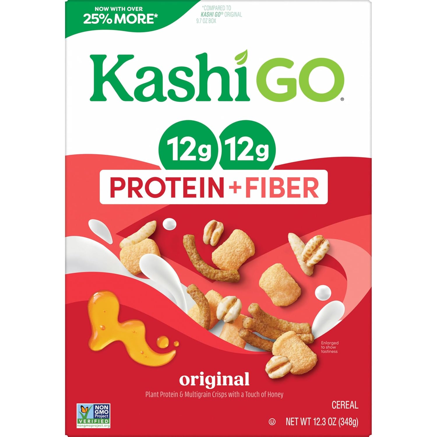 Kashi GO Original Protein Cereal – Heart-Healthy Low-Fat Bowl for Mindful Morning Nutrition