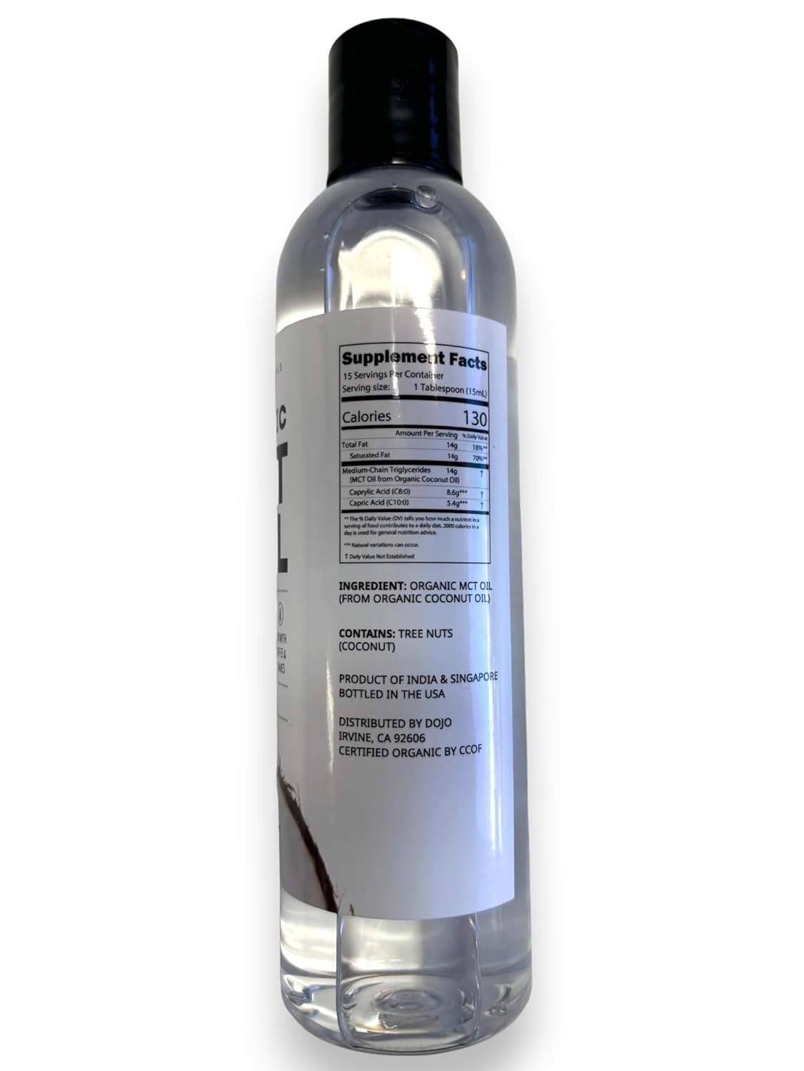 Kate Naturals MCT Oil – Home Office Focus Fuel, Quick-Absorbing C8 C10 for Clean Sustained Energy
