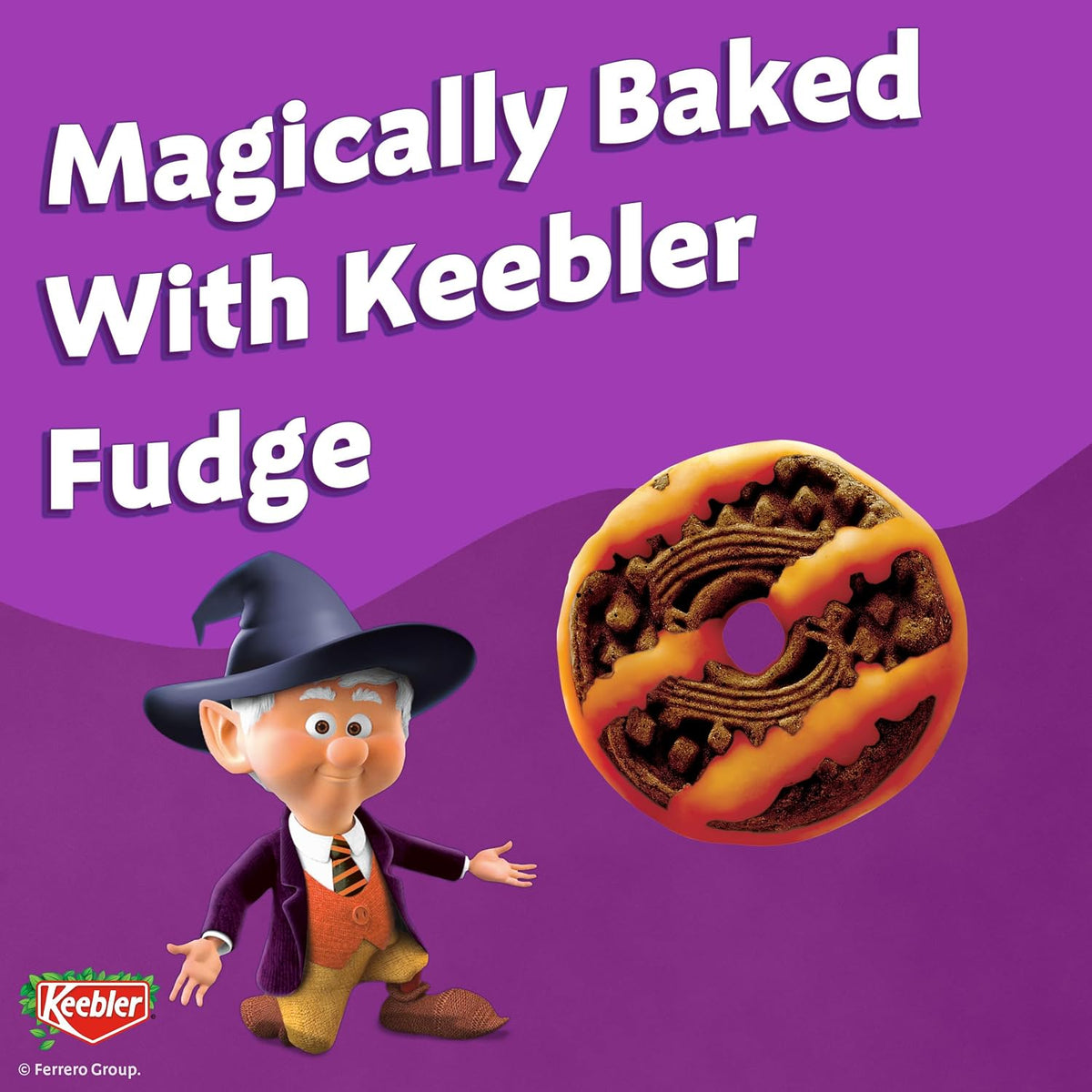 Keebler Halloween Glow-in-the-Dark Cookie Mini Pouches – Tailgate & Block Party Treat for Outdoor Halloween Gatherings, 30 ct