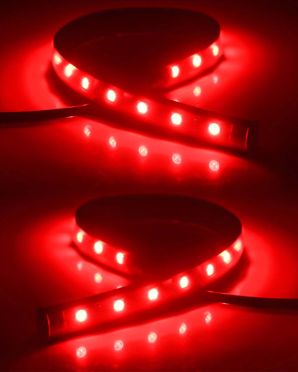 Keiurot 12V LED Light Strip – Safer Marine Bow & Stern Visibility Light, IP67 Low-Heat 4-Pack