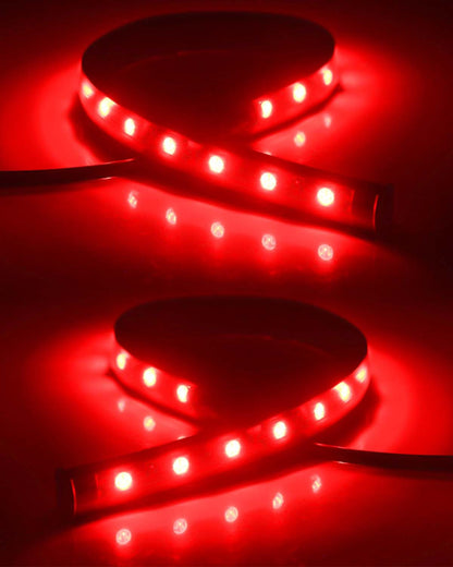 Keiurot 12V LED Light Strip – Safer Marine Bow & Stern Visibility Light, IP67 Low-Heat 4-Pack