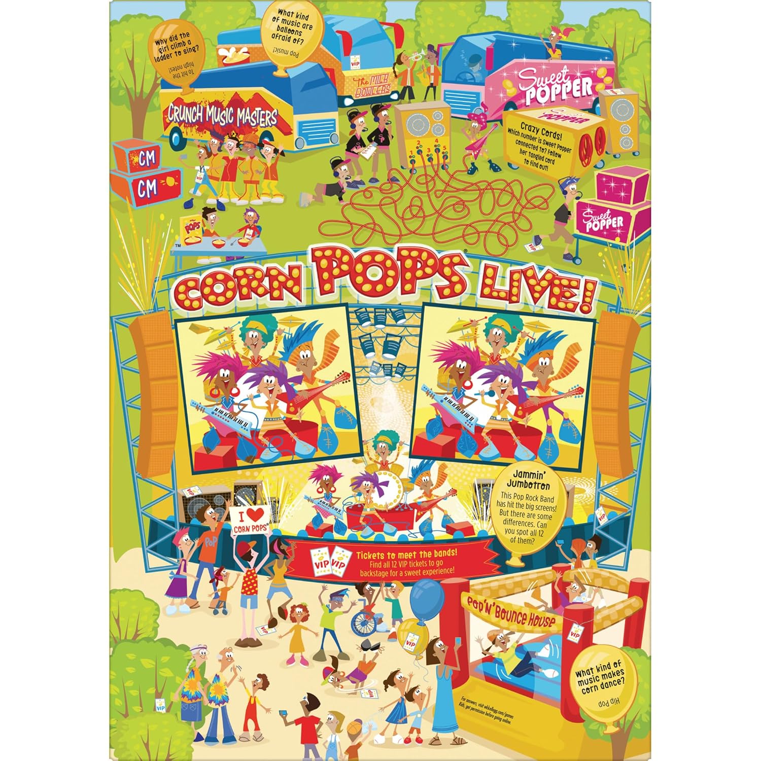 Kellogg's Corn Pops Cereal – Tote-Bag Snack for Meetings and On-the-Go Professionals, Giant Box