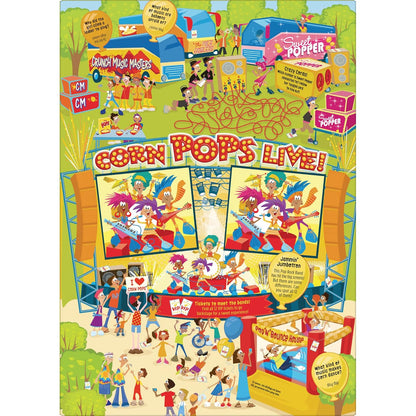 Kellogg's Corn Pops Cereal – Tote-Bag Snack for Meetings and On-the-Go Professionals, Giant Box