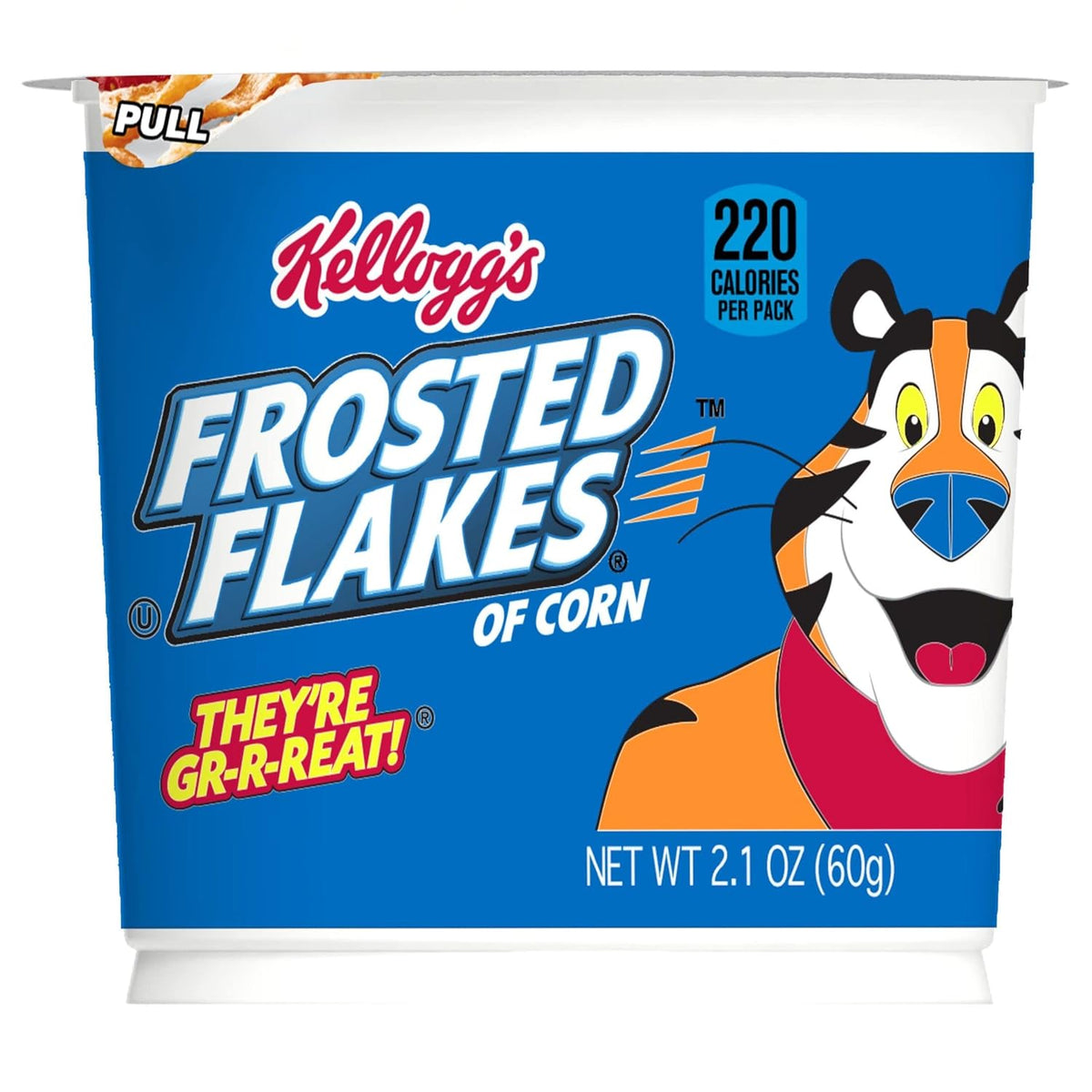 Kellogg's Frosted Flakes Cereal Cups – Toddler-Friendly Grab-and-Go Breakfast Cups for Home and Classroom, 12 Count