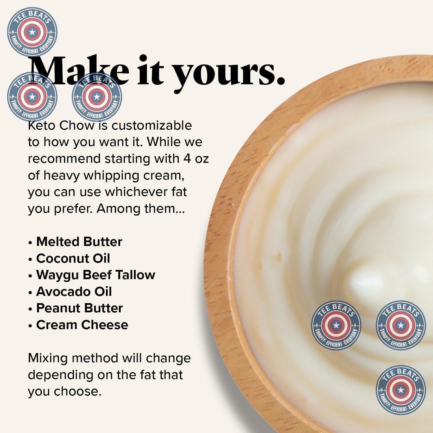 Keto Chow Chocolate Toffee Shake Powder – Quick Keto Meal Replacement for Focused Home Office Workdays