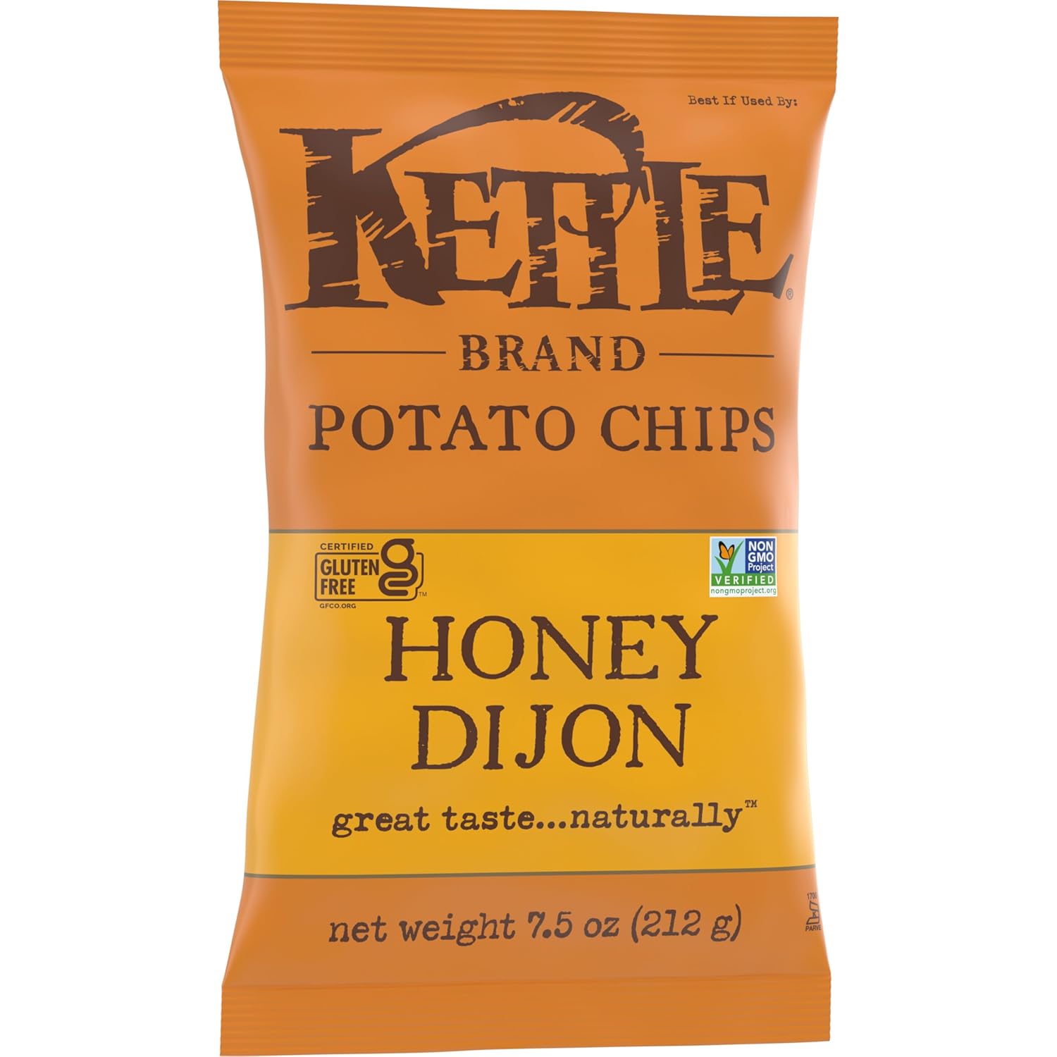Kettle Brand Potato Chips Parmesan Cheese Kettle Chips, 7.5 Oz – Clean-Ingredient Chips for Kid Playdates and Lunchboxes