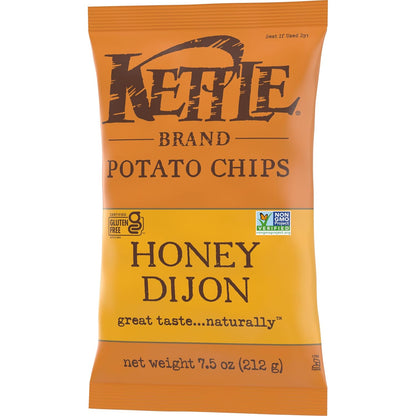 Kettle Brand Potato Chips Parmesan Cheese Kettle Chips, 7.5 Oz – Clean-Ingredient Chips for Kid Playdates and Lunchboxes