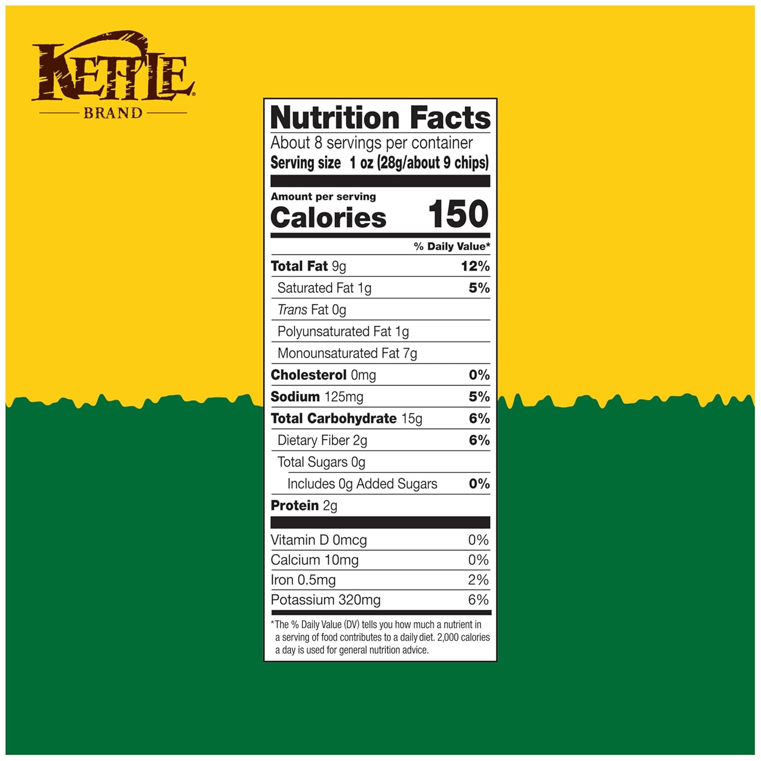 Kettle Brand Potato Chips Parmesan Cheese Kettle Chips, 7.5 Oz – Clean-Ingredient Chips for Kid Playdates and Lunchboxes