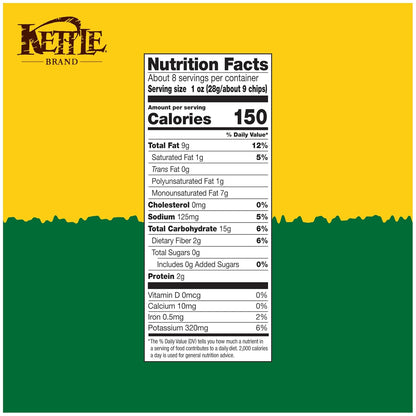 Kettle Brand Potato Chips Parmesan Cheese Kettle Chips, 7.5 Oz – Clean-Ingredient Chips for Kid Playdates and Lunchboxes