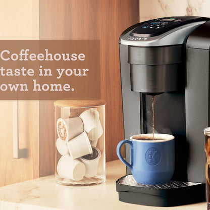 Keurig K-Elite Brushed Slate Brewer – Clutter-Free Countertop Solution for the Less-Is-More Home