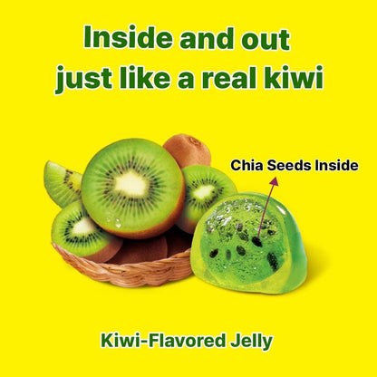 Kidsmania Korean Fruit Jelly Candy – Christmas Treat Sampler for Grandchildren and Gift-Givers