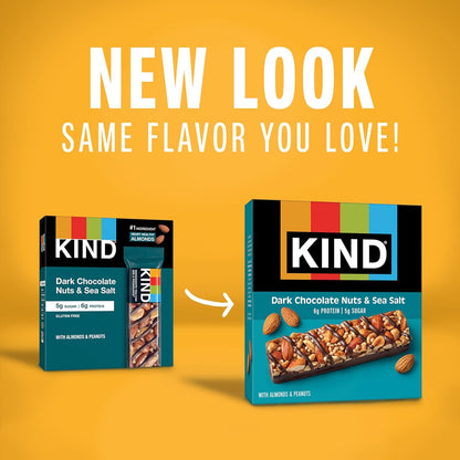 KIND Nut Bars Break Room Snack Pack – Crunchy Almond Bars for Office Energy and Task Endurance