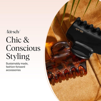 Kitsch Puffy Claw Set – Eco-Friendly Styling for Your Wellness Wind-Down at Home