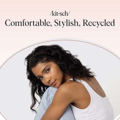 Kitsch Zig Zag Headbands – Comfortable Headband for Mindful Morning Grooming Ritual