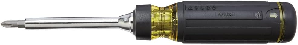 Klein Tools 32305 15-in-1 Screwdriver – Practical Gift for Electricians, Mechanics, and DIYers