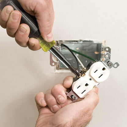 Klein Tools 32500 11-in-1 Screwdriver – One Compact Driver for a Clean, Clutter-Free Tool Drawer