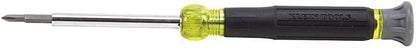 Klein Tools 32581 4-in-1 Electronics Screwdriver – Non-Magnetic Bits for Safe Servicing of Sensitive Control Boards