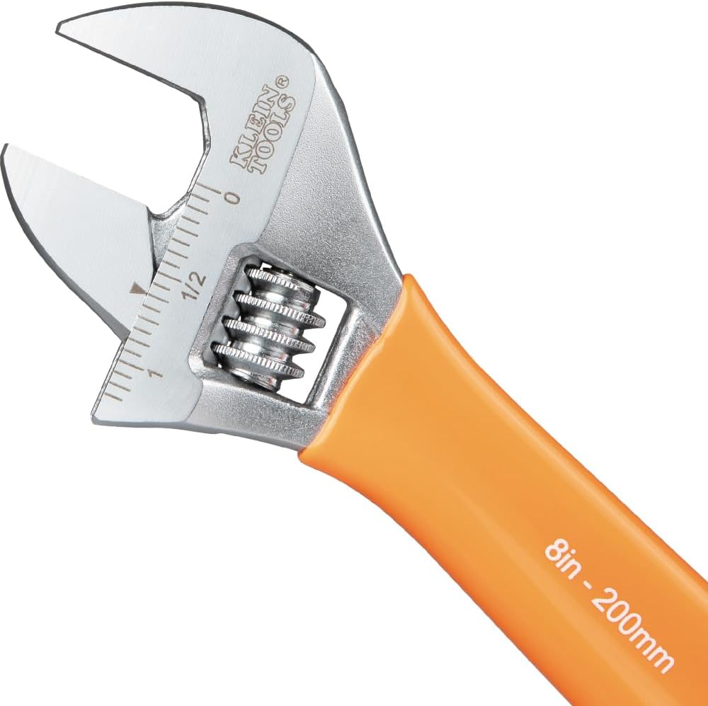 Klein Tools Forged Adjustable Wrench Set – Birthday Gift for the Plumber or Electrician Who Has Everything