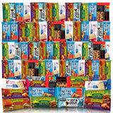 Veratify Mixed Snack Box for Home Office, 66 Portable Bars for Desk Drawers, Remote Work, and Busy Workdays