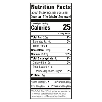 Knorr Alfredo Sauce Mix – No Artificial Flavors Clean Label Sauce for Family Dinner Tables