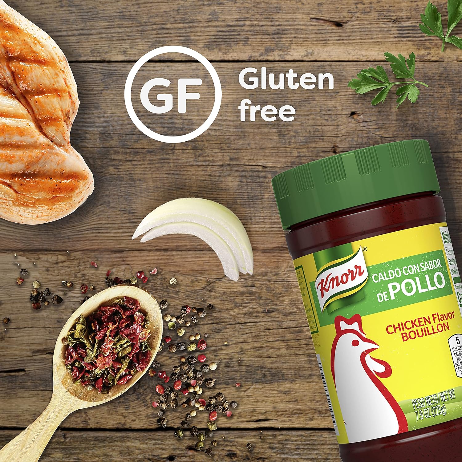 Knorr Chicken Flavor Bouillon – Trusted Homestyle Taste for Picky Eaters and Family Cooking