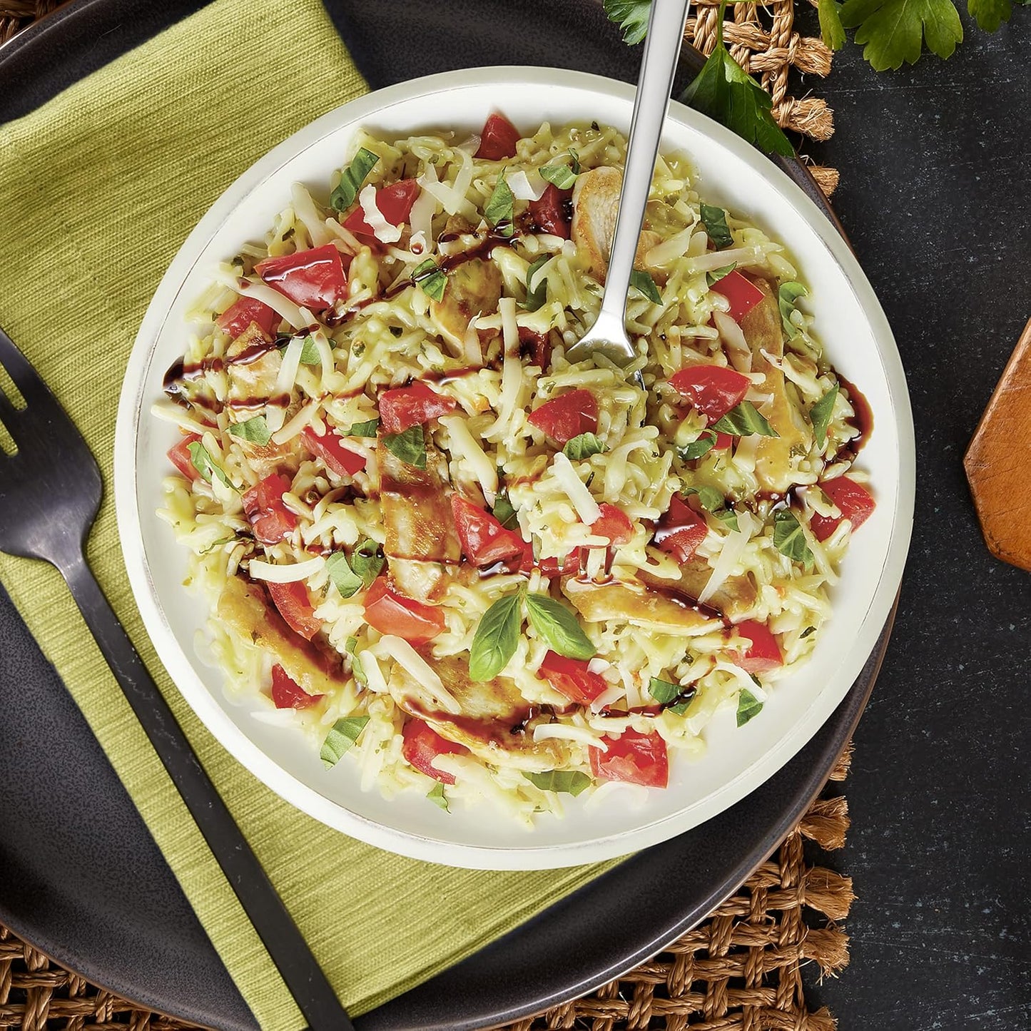 Knorr Creamy Chicken Rice Side – 7-Minute Office Microwave Lunch for Busy Workdays