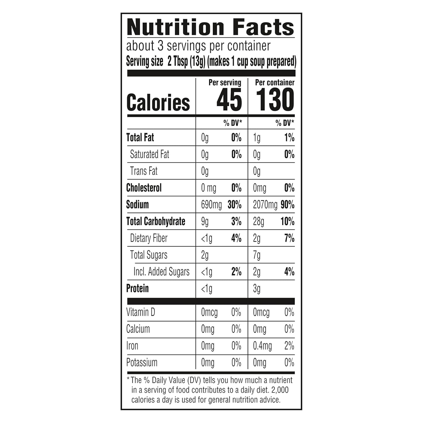 Knorr French Onion Soup Mix – Clean-Label Pantry Staple for Mindful Home Cooking, No Artificial Flavors