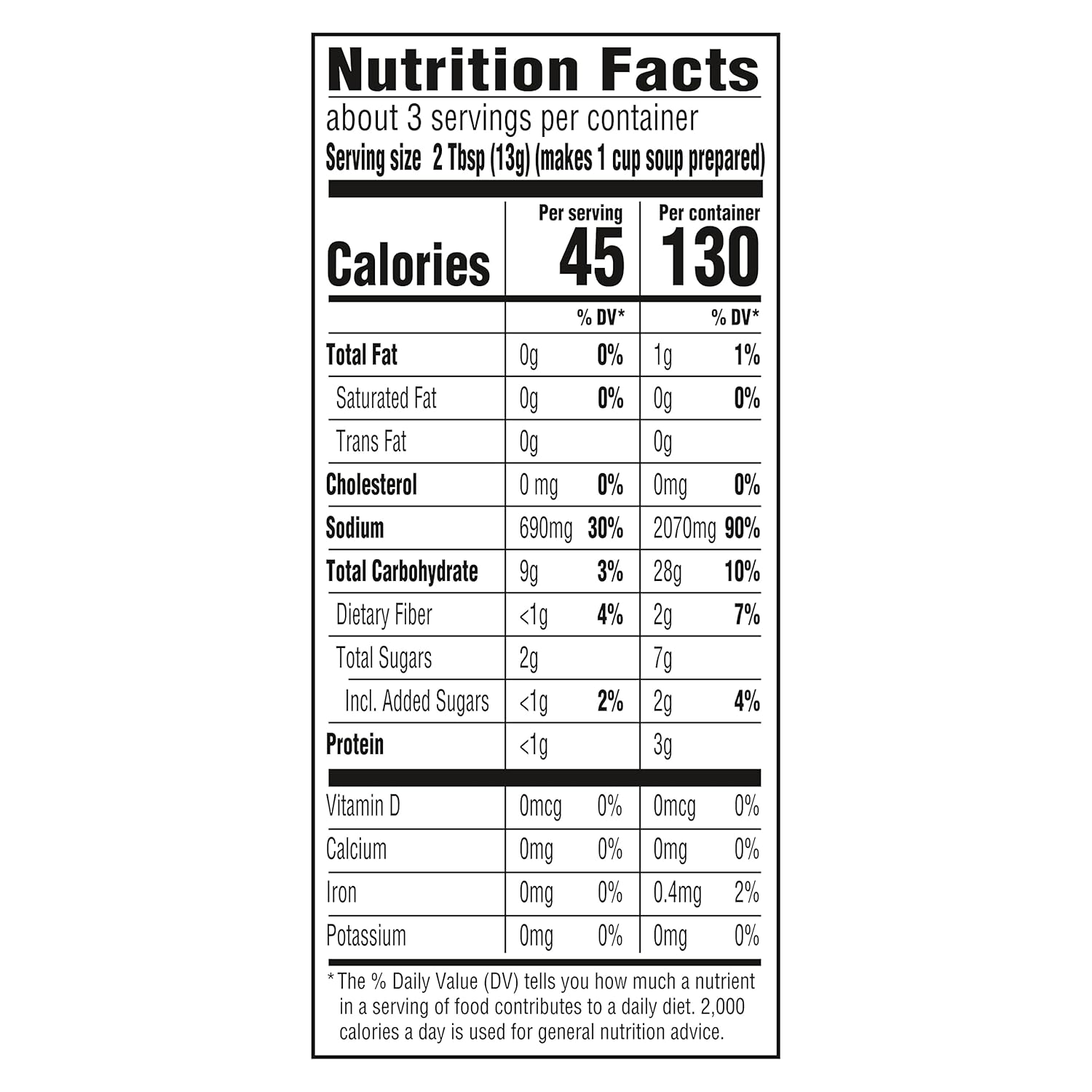 Knorr French Onion Soup Mix – Clean-Label Pantry Staple for Mindful Home Cooking, No Artificial Flavors