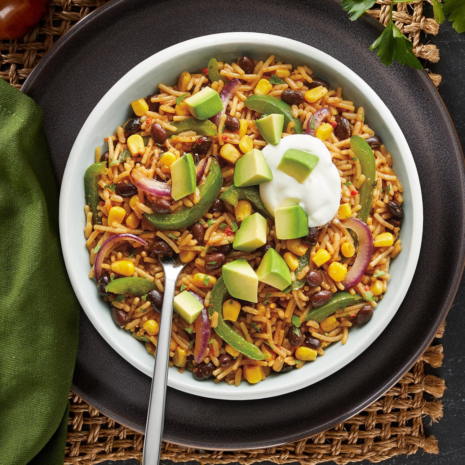 Knorr Rice Sides Taco Rice Lightweight Emergency Pantry Side for Outdoor Travel, 5.4 oz