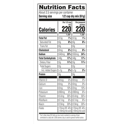 Knorr Rice Sides Taco Rice Lightweight Emergency Pantry Side for Outdoor Travel, 5.4 oz
