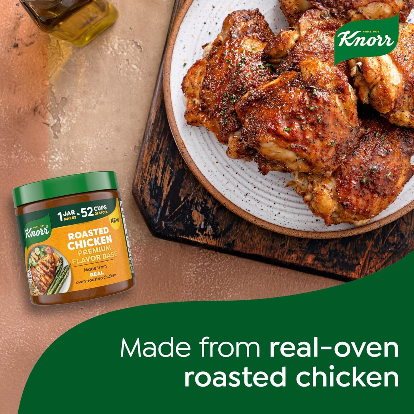 Knorr Roasted Chicken Base — 52 Cups of Ready Stock to Speed Up Study-Break Meals