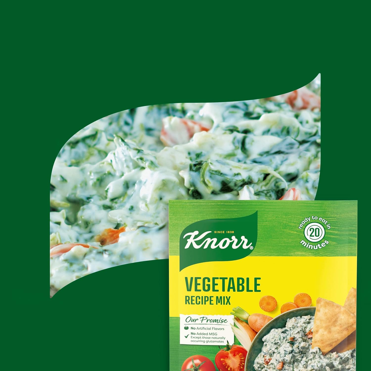 Knorr Vegetable Recipe Mix Clean Label Soup for Mindful Meal Planning 1.4 oz