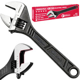 WORKPRO Adjustable Wrench Set with Corrosion-Resistant Finish – Boat, Marine, and Dock Maintenance Tool Kit