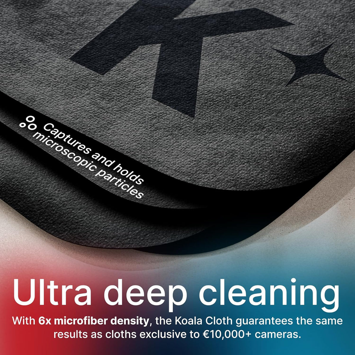Koala Minimalist Lens Cleaning Spray with Neutral Microfiber – Less-is-More Countertop Essential