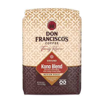 kona blend combines 10 percent kona coffee with premium arabica beans
